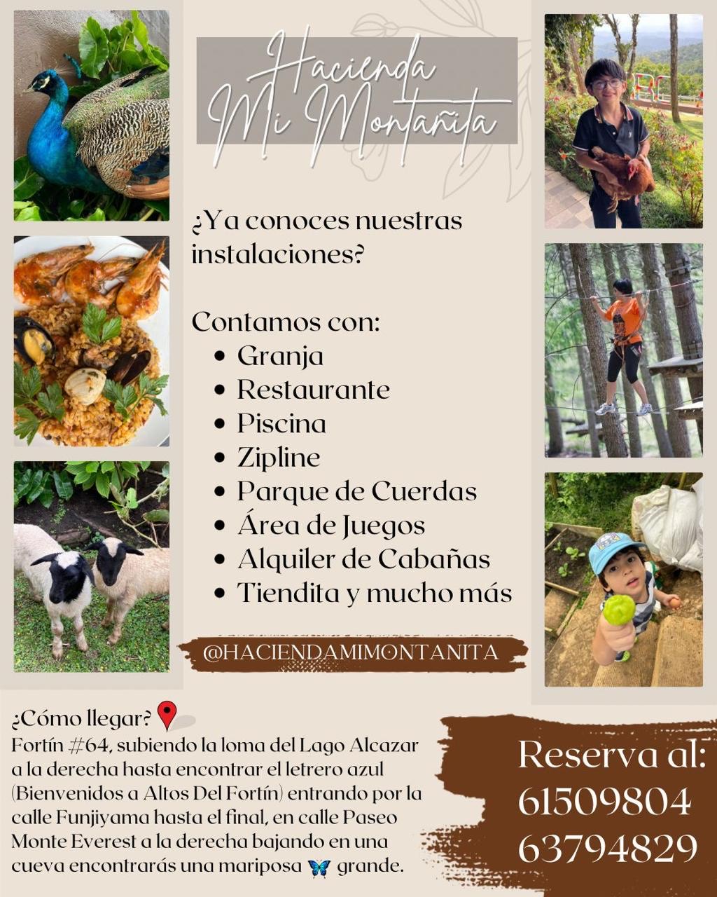 Volante digital - Hacienda Mi Montañita.